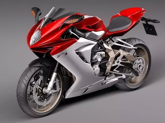 MV Agusta F3 2012 3D model