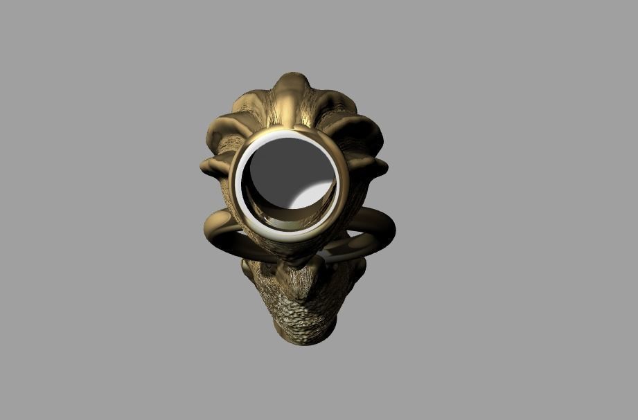 Dragon Head Terminals 3D model_4