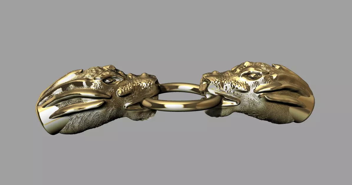 Dragon Head Terminals 3D model_0