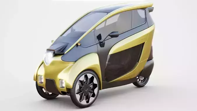 Concept 3 wheel electric vehicle