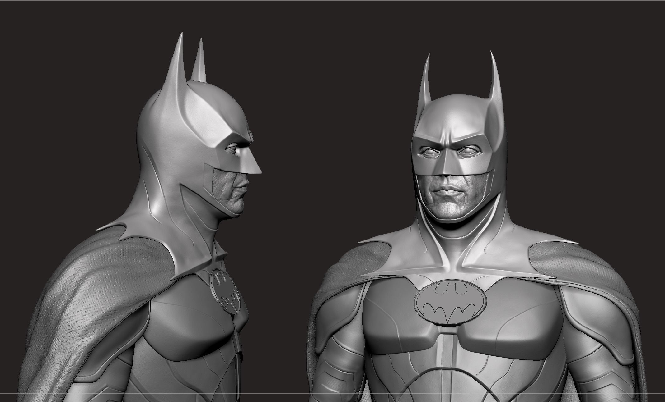 Micheal Keaton- Batman Modern Suit  3D print model_25