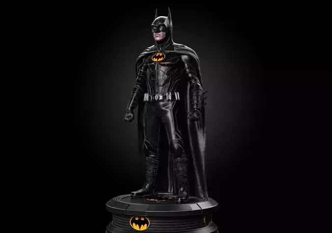 Micheal Keaton- Batman Modern Suit  3D print model