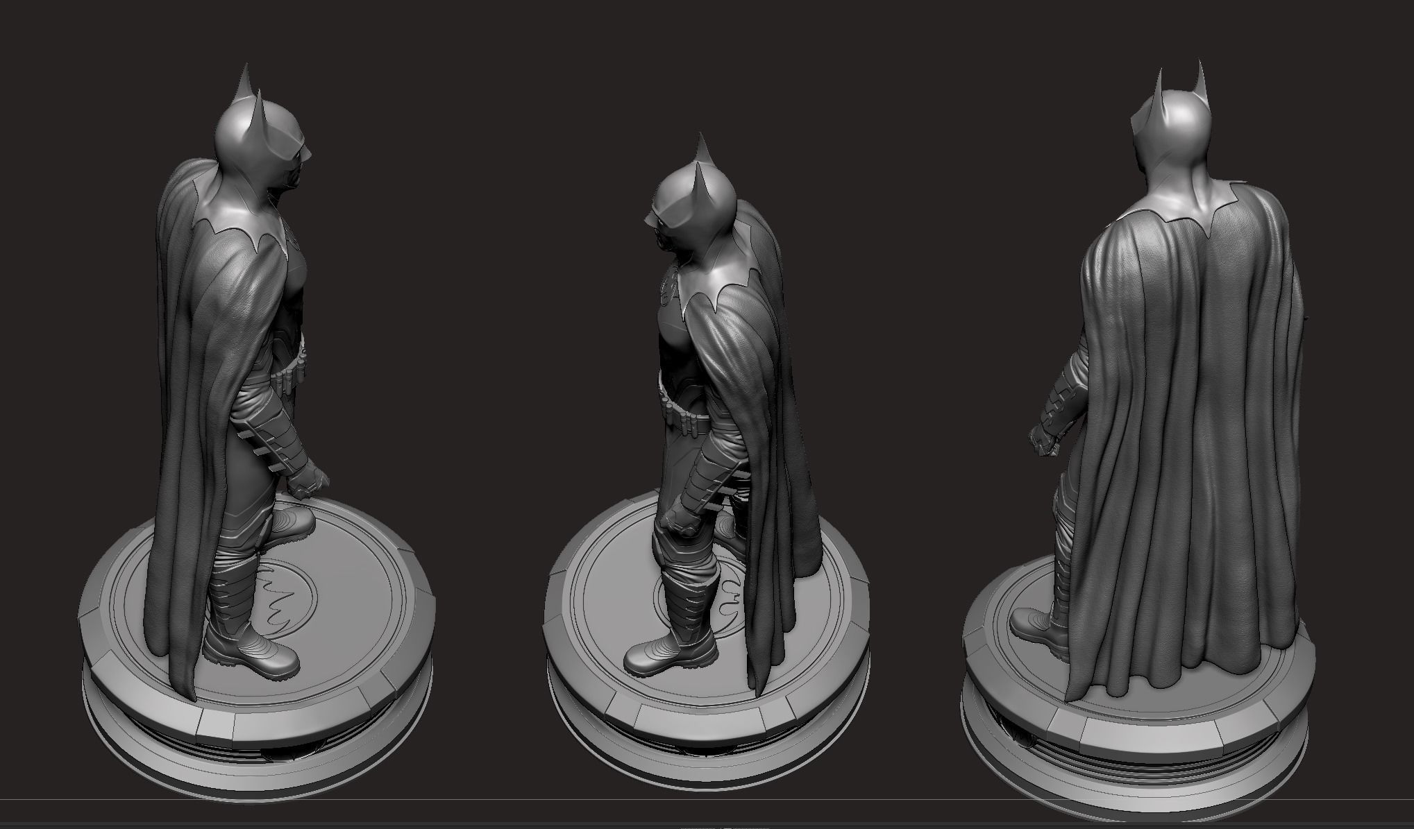 Micheal Keaton- Batman Modern Suit  3D print model_26