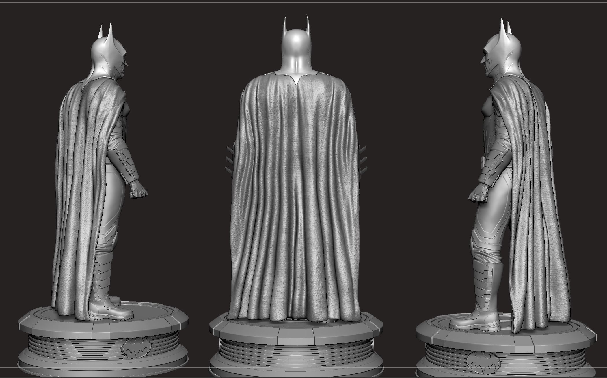 Micheal Keaton- Batman Modern Suit  3D print model_16