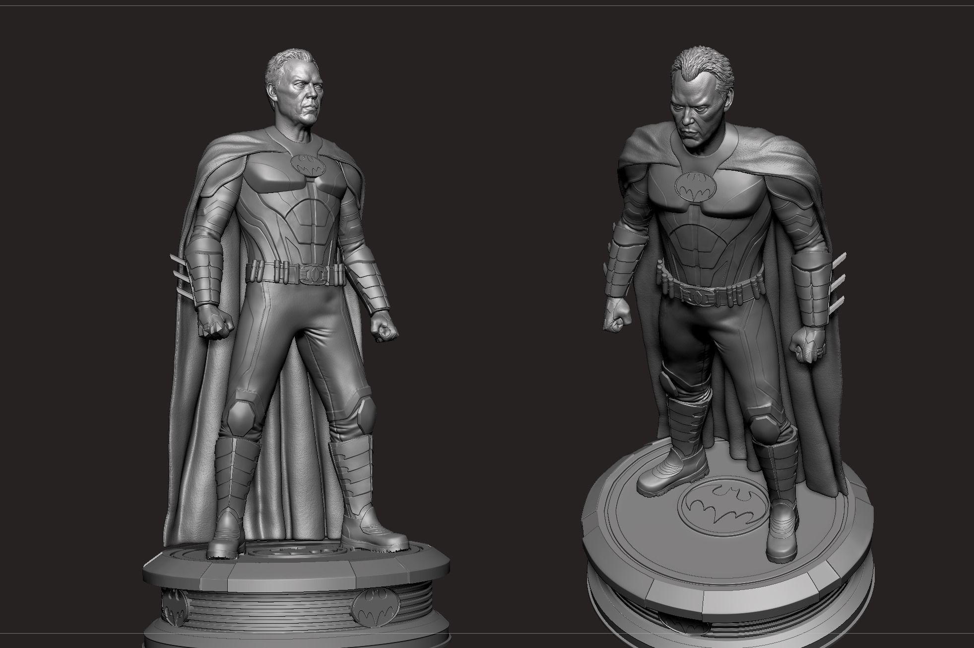 Micheal Keaton- Batman Modern Suit  3D print model_15