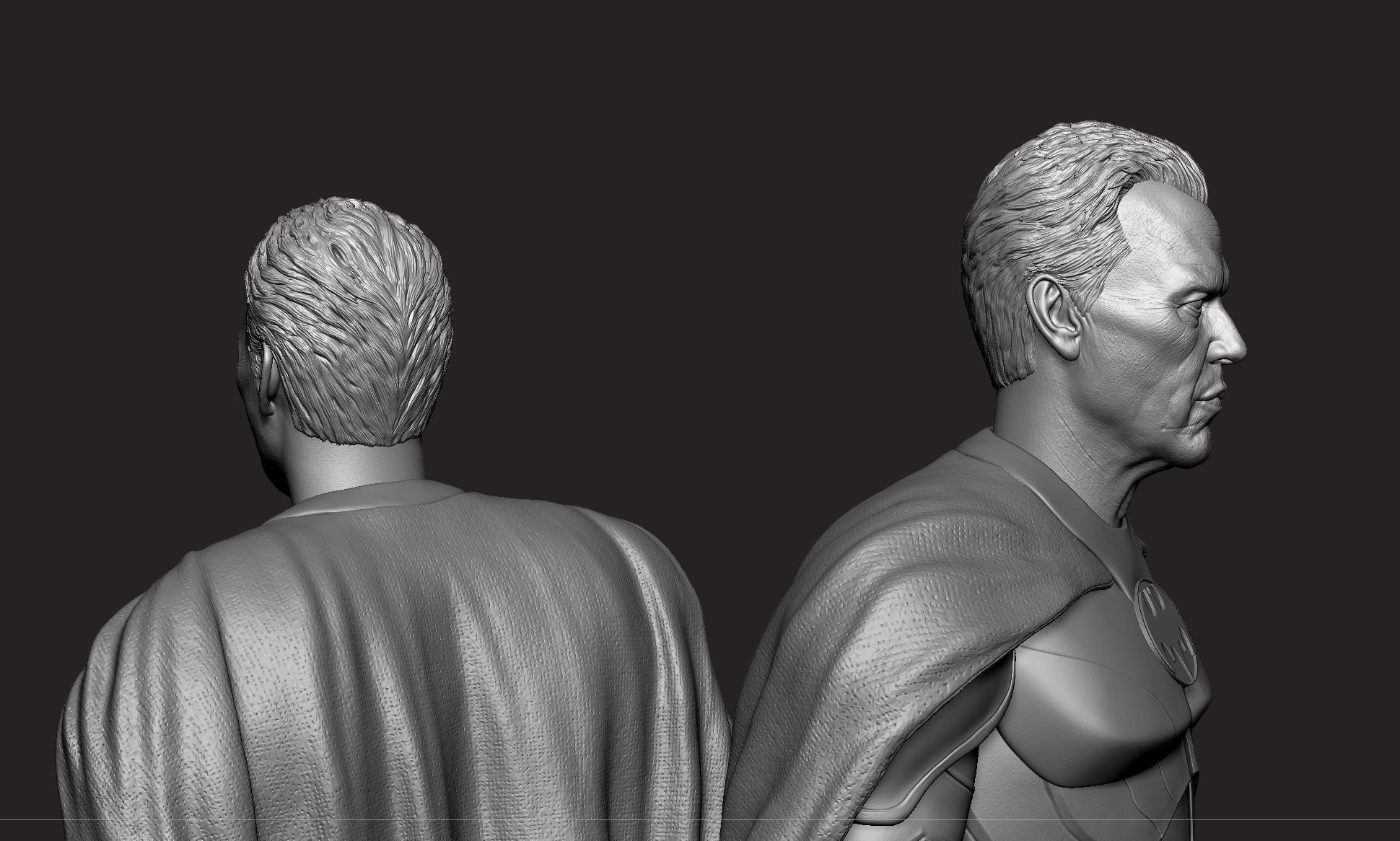 Micheal Keaton- Batman Modern Suit  3D print model_28