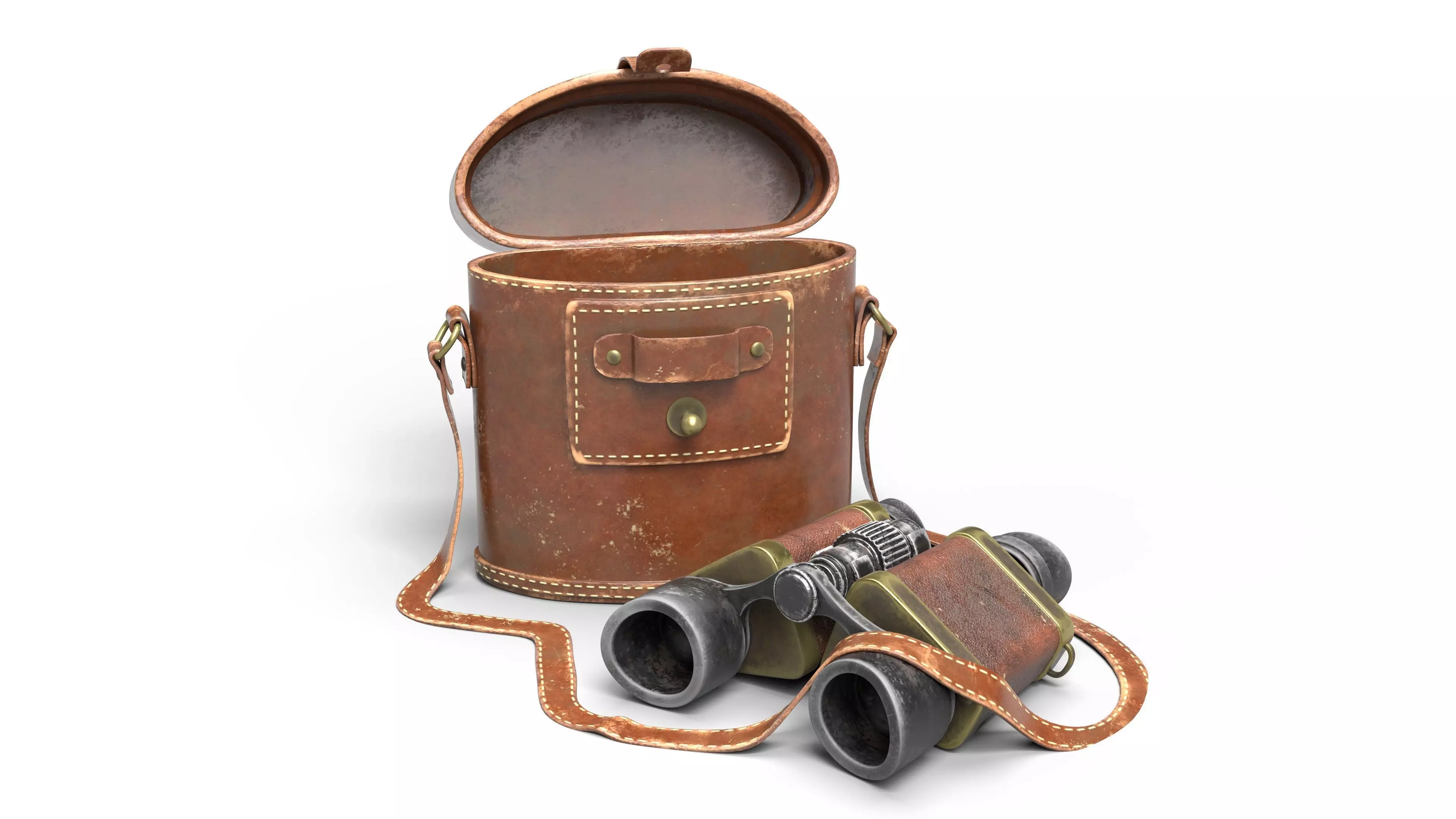 Binoculars Free 3D model