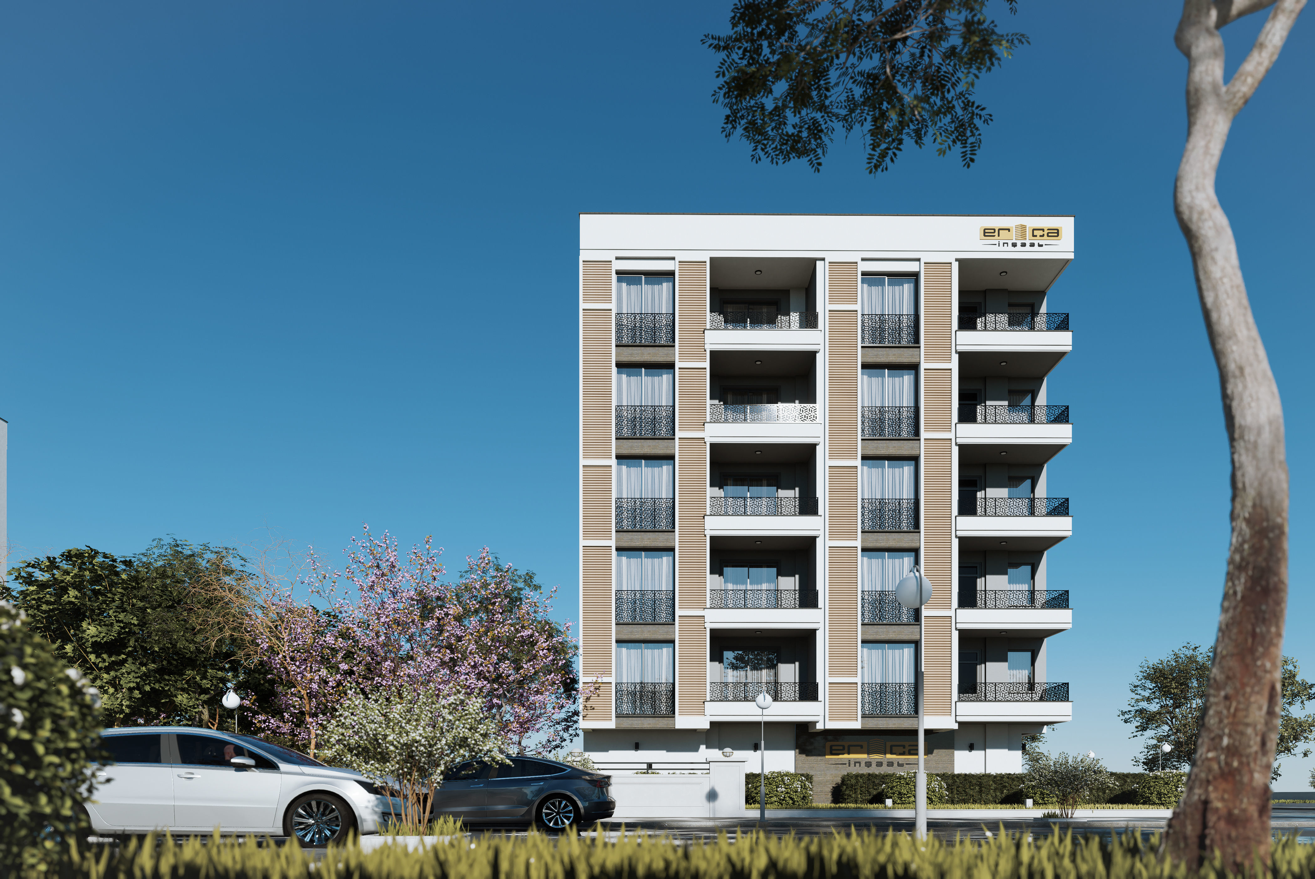 Two block site project 3D model_8