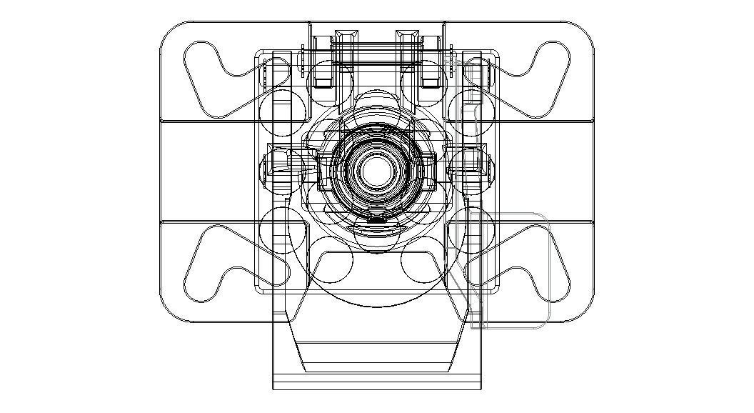 Adjustable Height Floor Lock 3D model_36