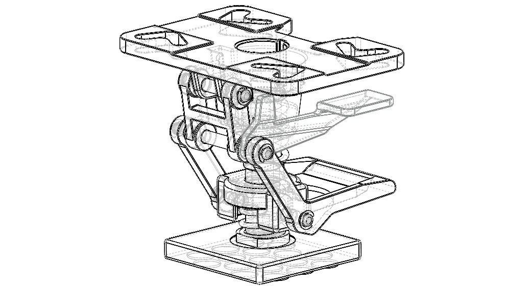 Adjustable Height Floor Lock 3D model_27