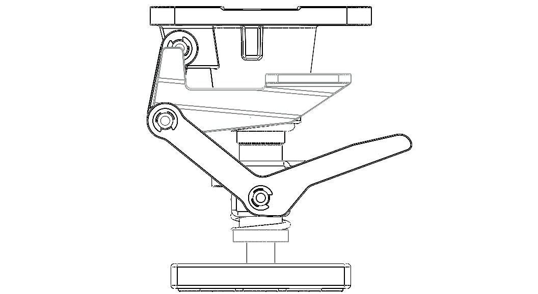 Adjustable Height Floor Lock 3D model_22