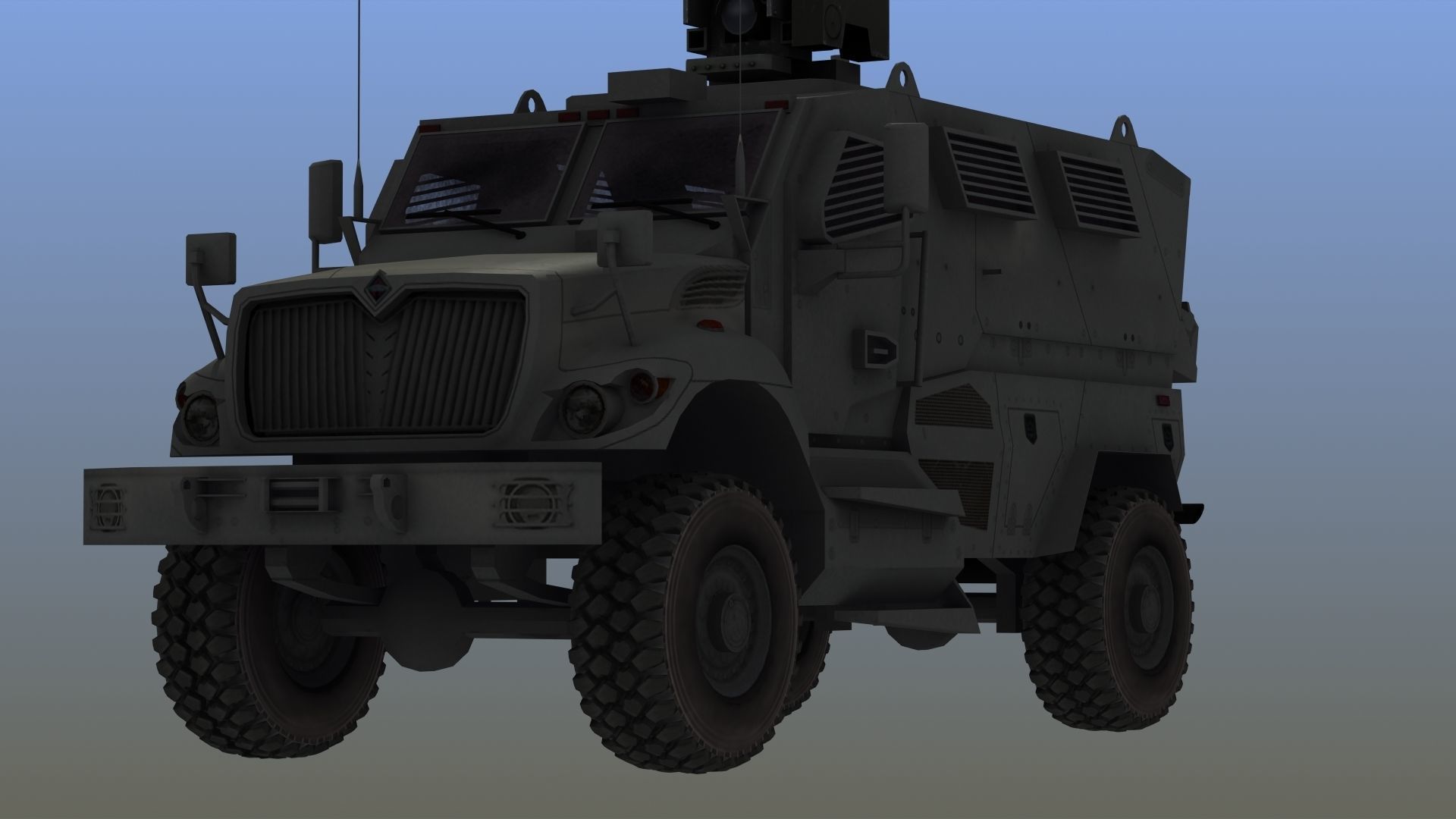 M1224 MaxxPro MRAP 3D model_2