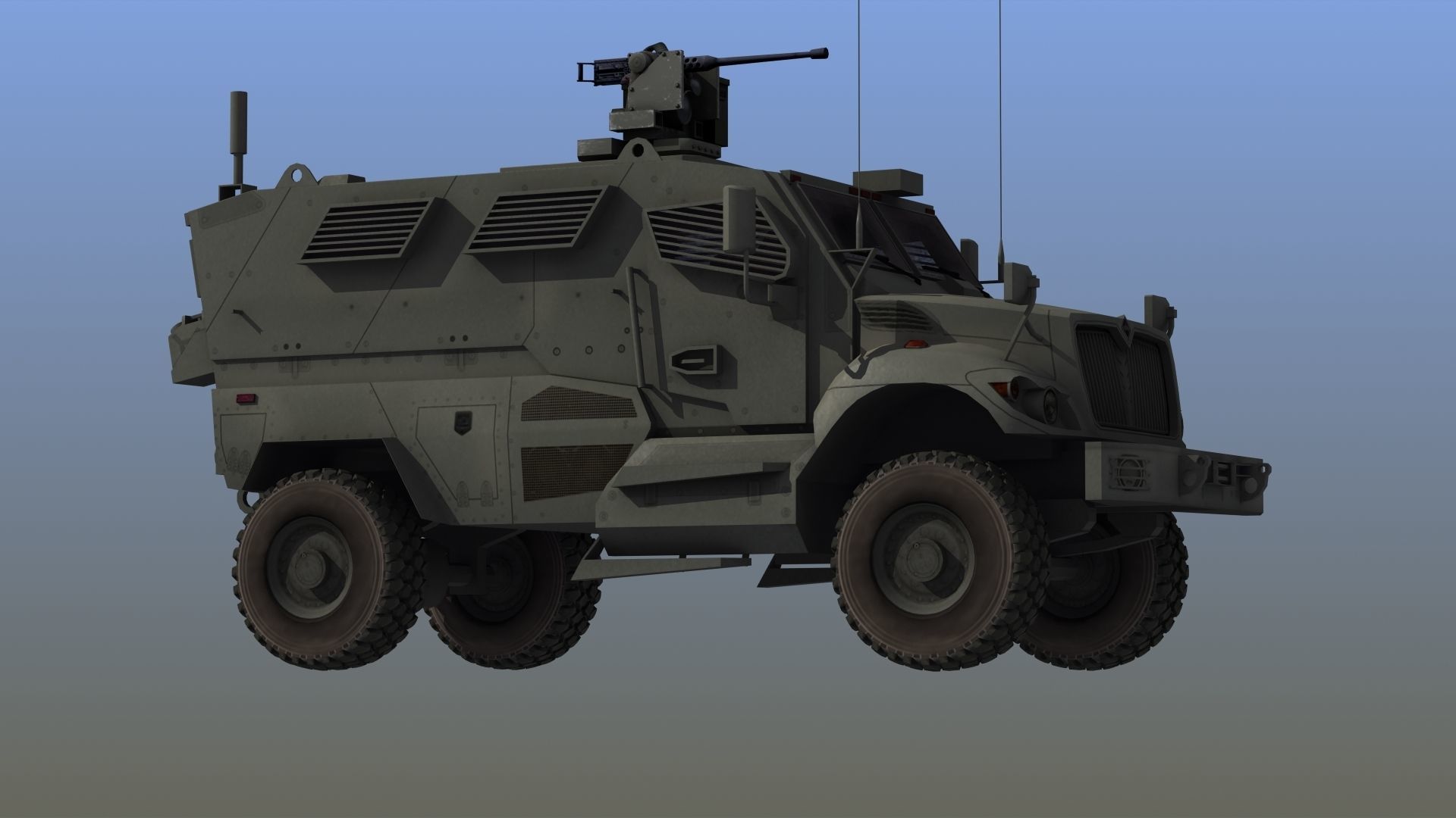 M1224 MaxxPro MRAP 3D model_1