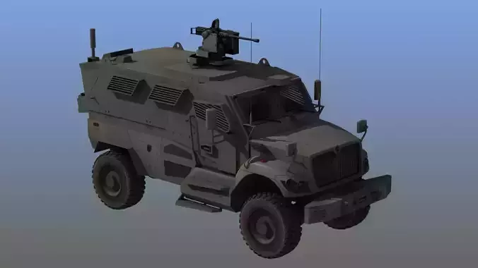 M1224 MaxxPro MRAP 3D model M1224 MaxxPro MRAP 3D model