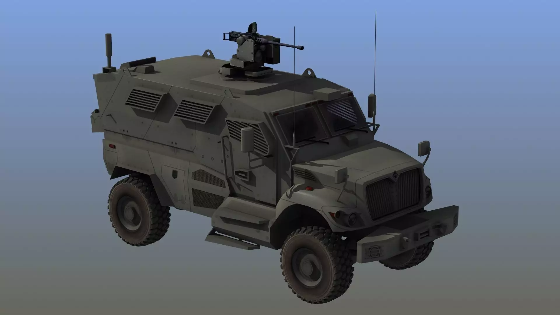 M1224 MaxxPro MRAP 3D model_0
