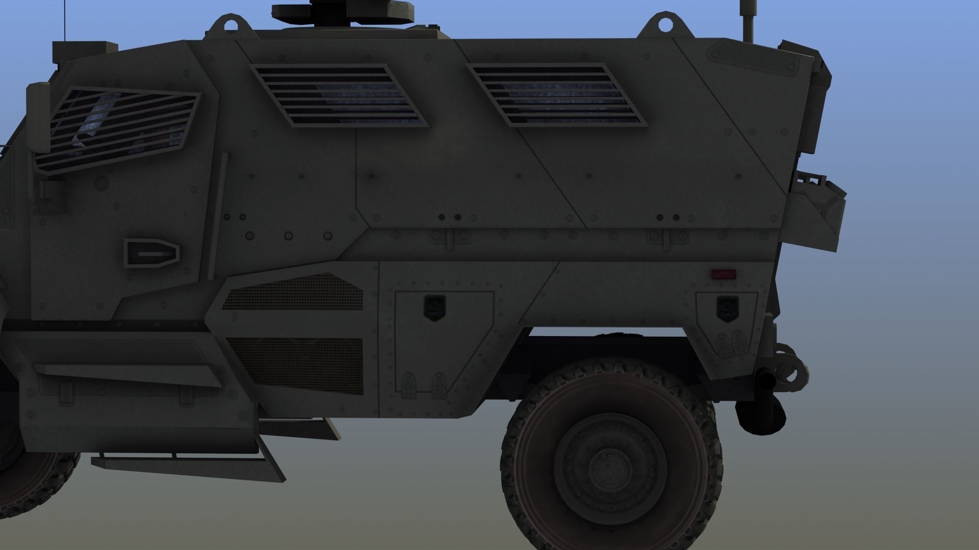 M1224 MaxxPro MRAP 3D model_4