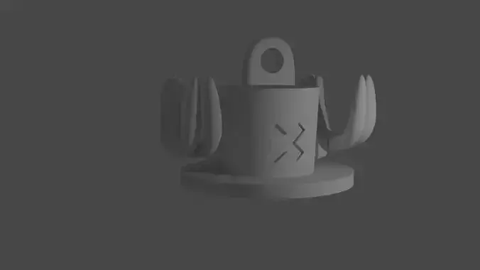 Tony Tony Chopper inspired Hat Keychain 