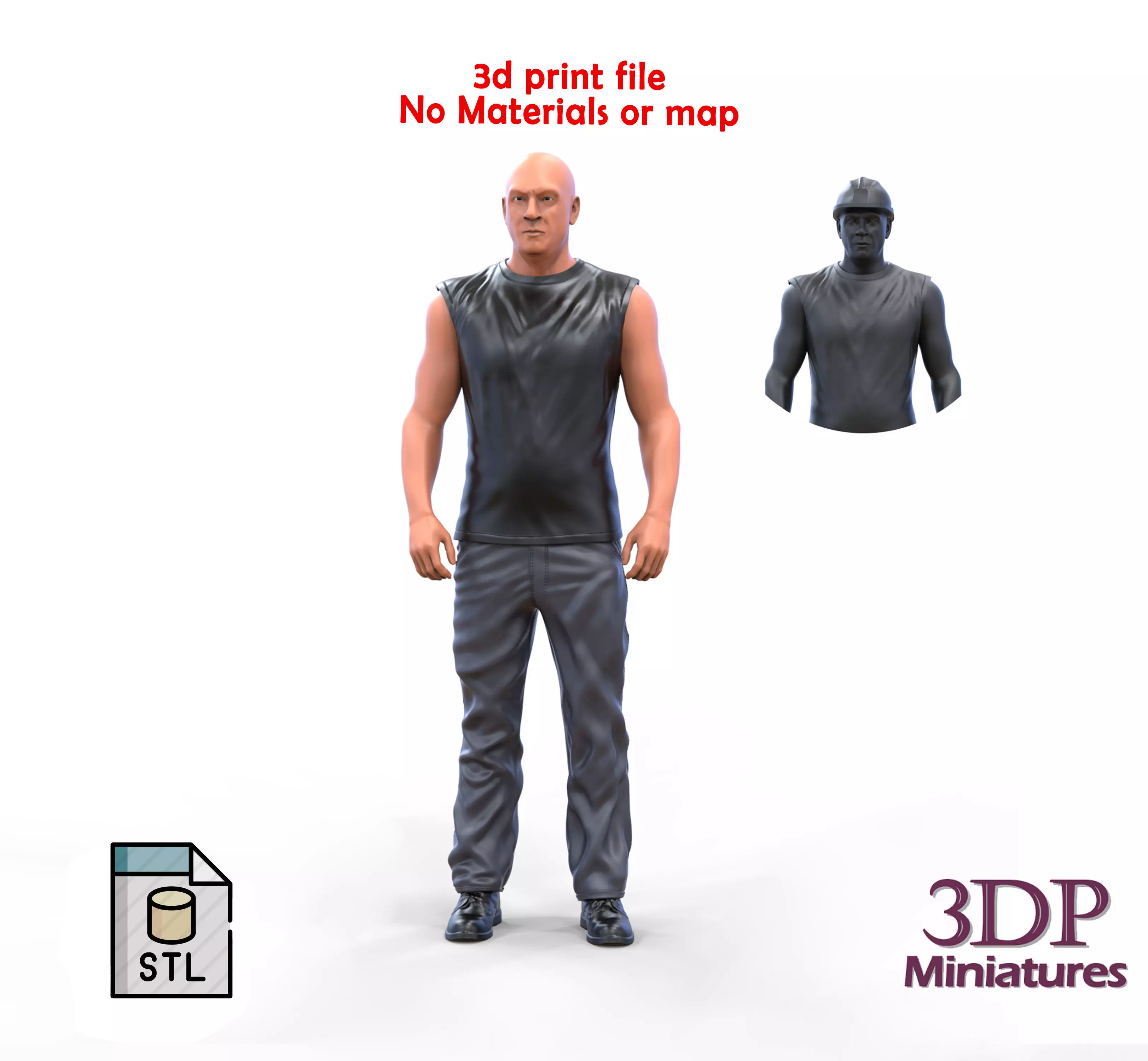 N13 Fast and furious Dominic Toretto 3D print model_0