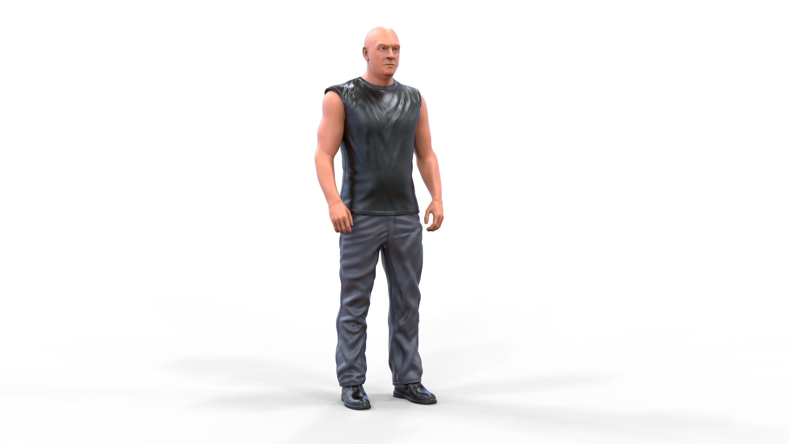 N13 Fast and furious Dominic Toretto 3D print model_2