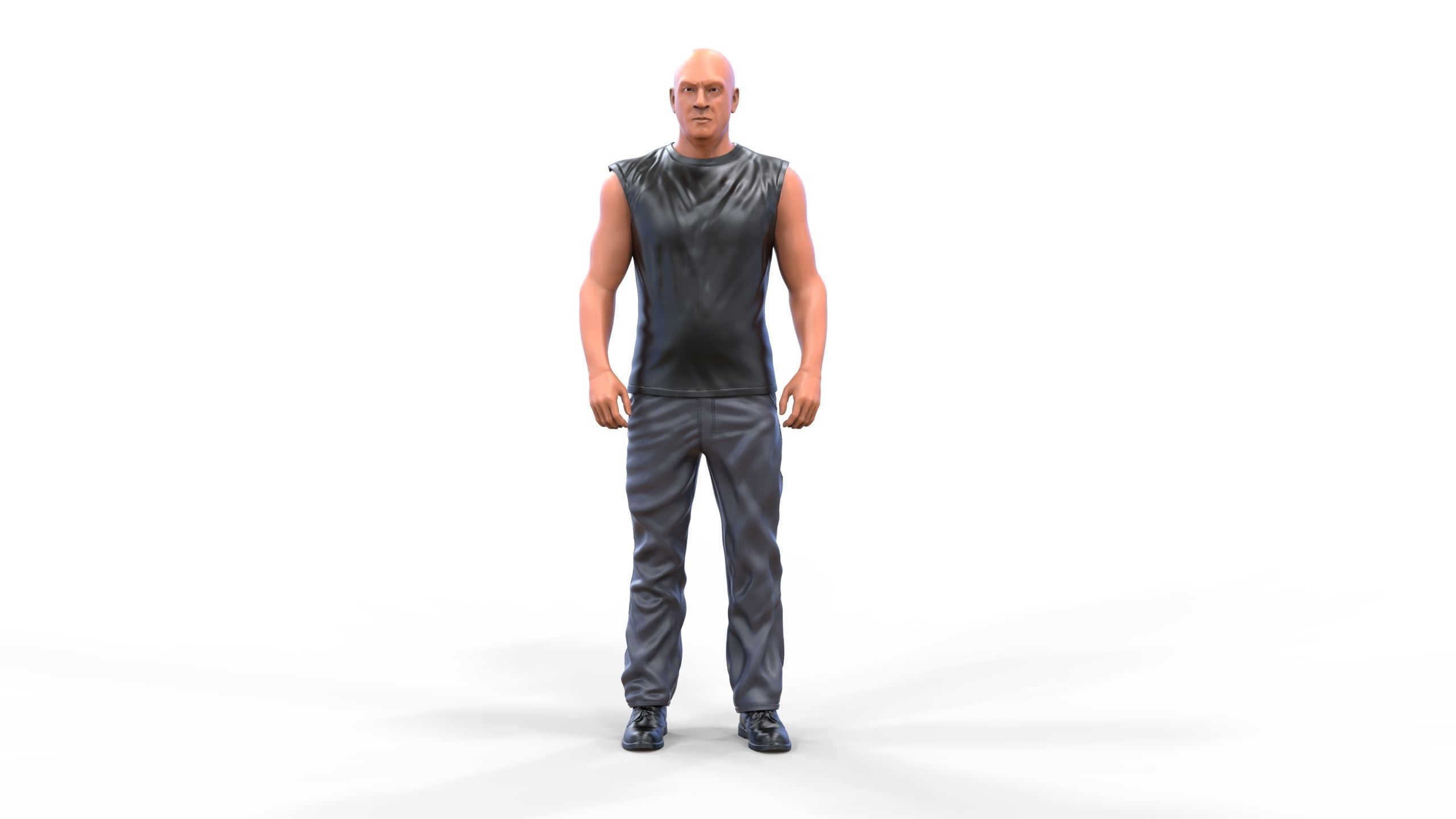 N13 Fast and furious Dominic Toretto 3D print model_5