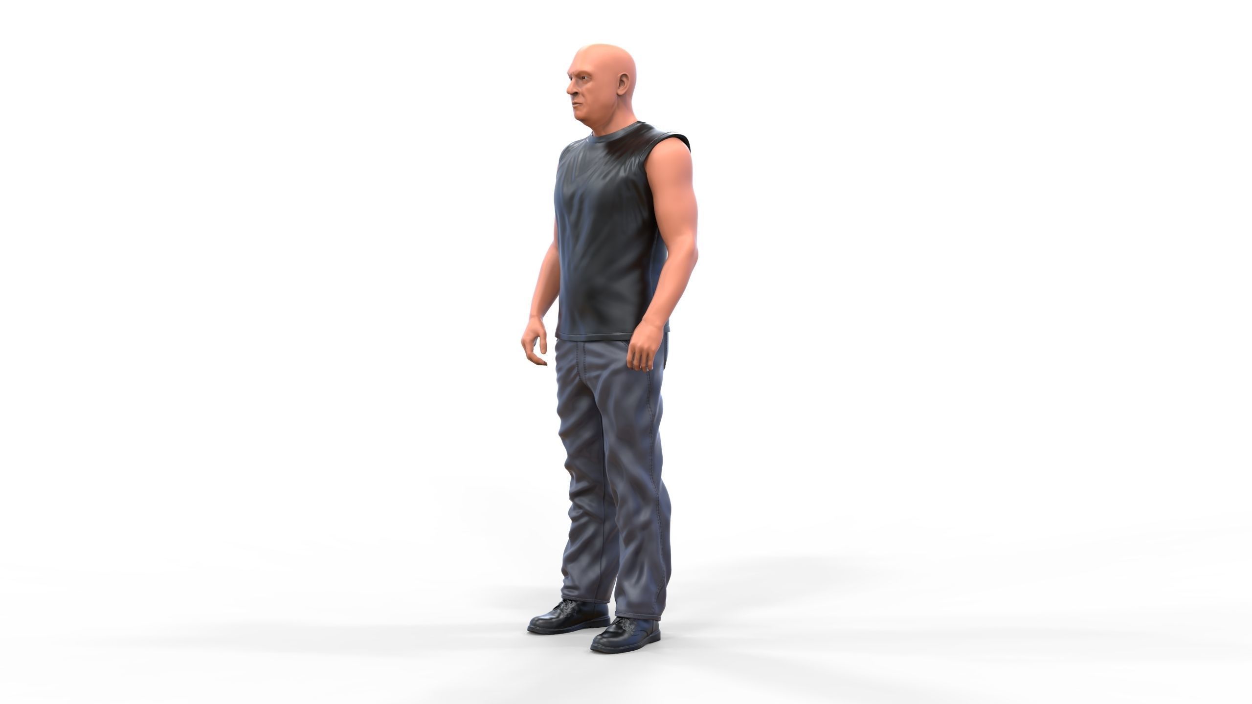 N13 Fast and furious Dominic Toretto 3D print model_11