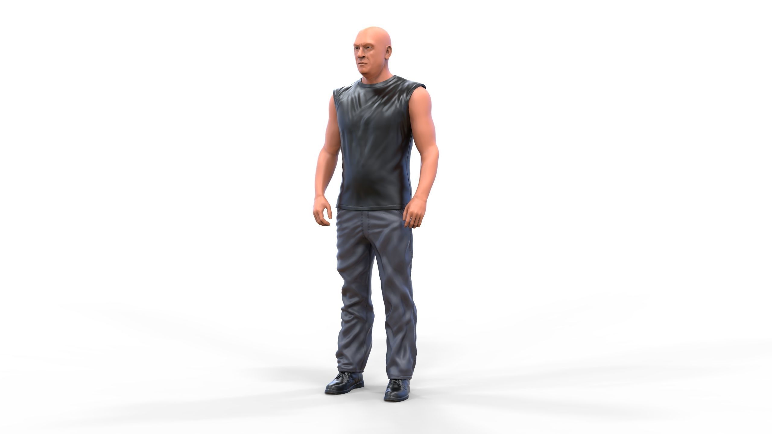 N13 Fast and furious Dominic Toretto 3D print model_9