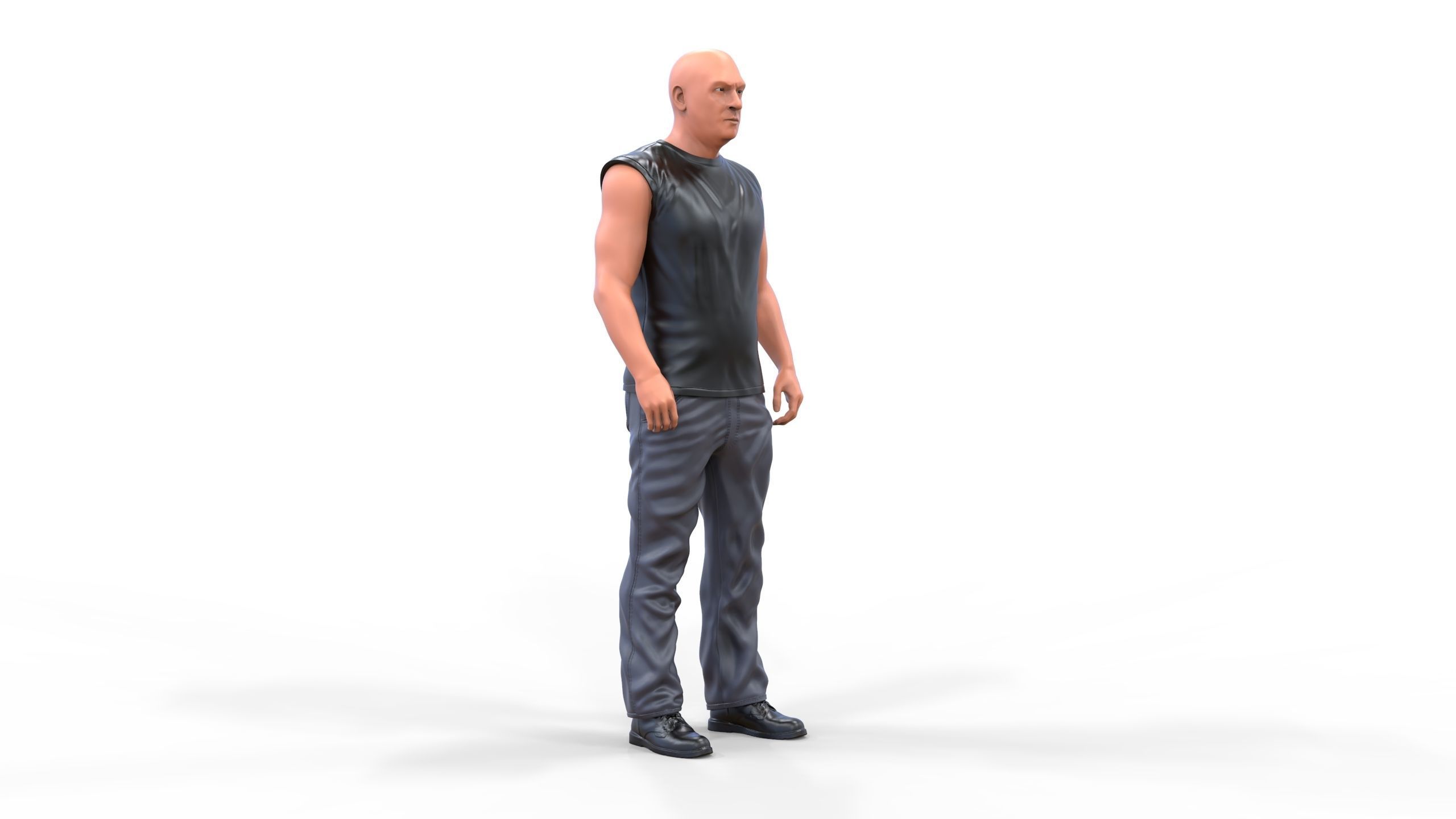 N13 Fast and furious Dominic Toretto 3D print model_33
