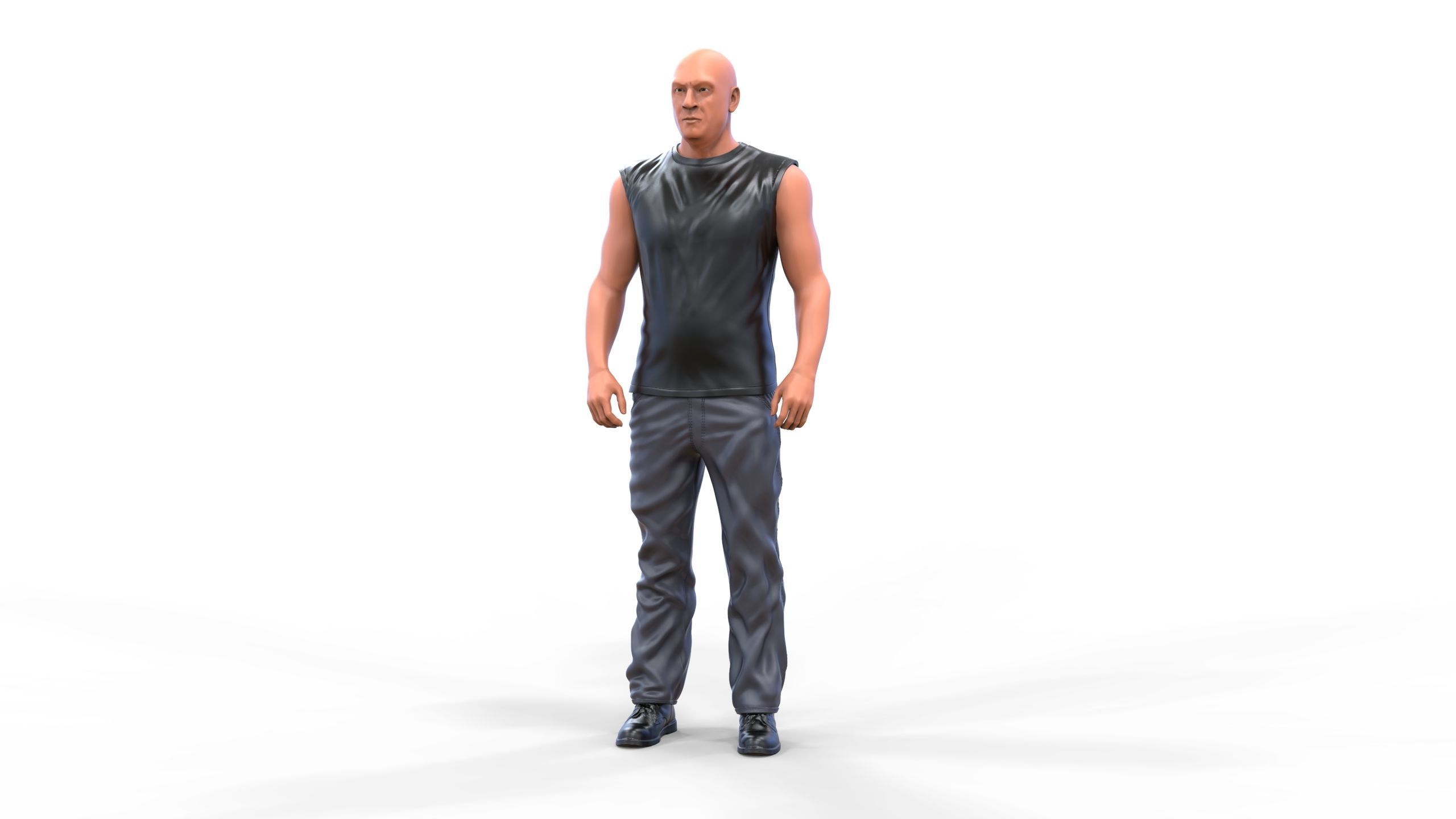 N13 Fast and furious Dominic Toretto 3D print model_7