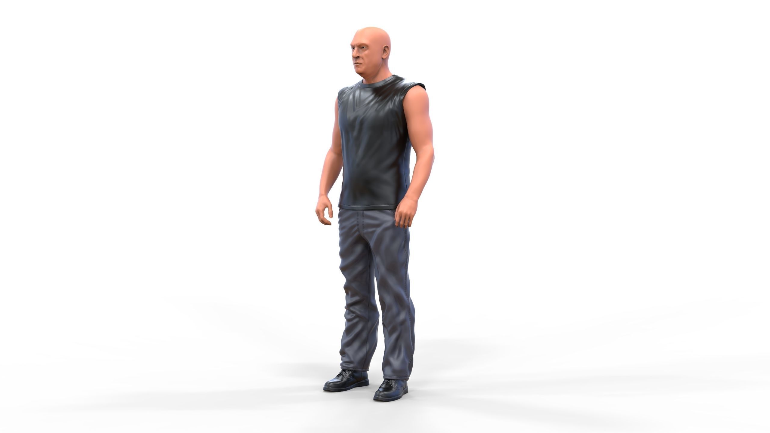 N13 Fast and furious Dominic Toretto 3D print model_10