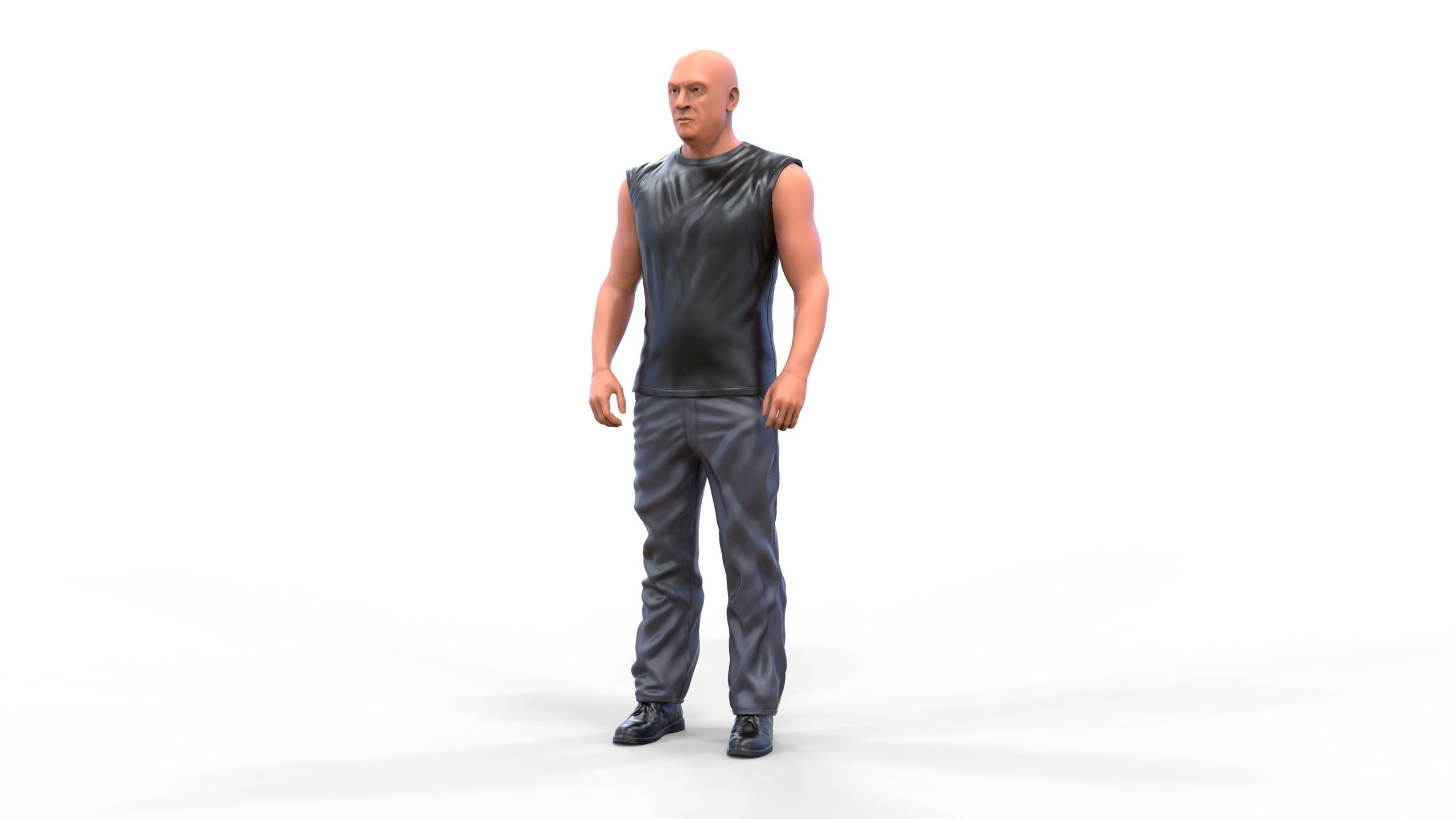 N13 Fast and furious Dominic Toretto 3D print model_8