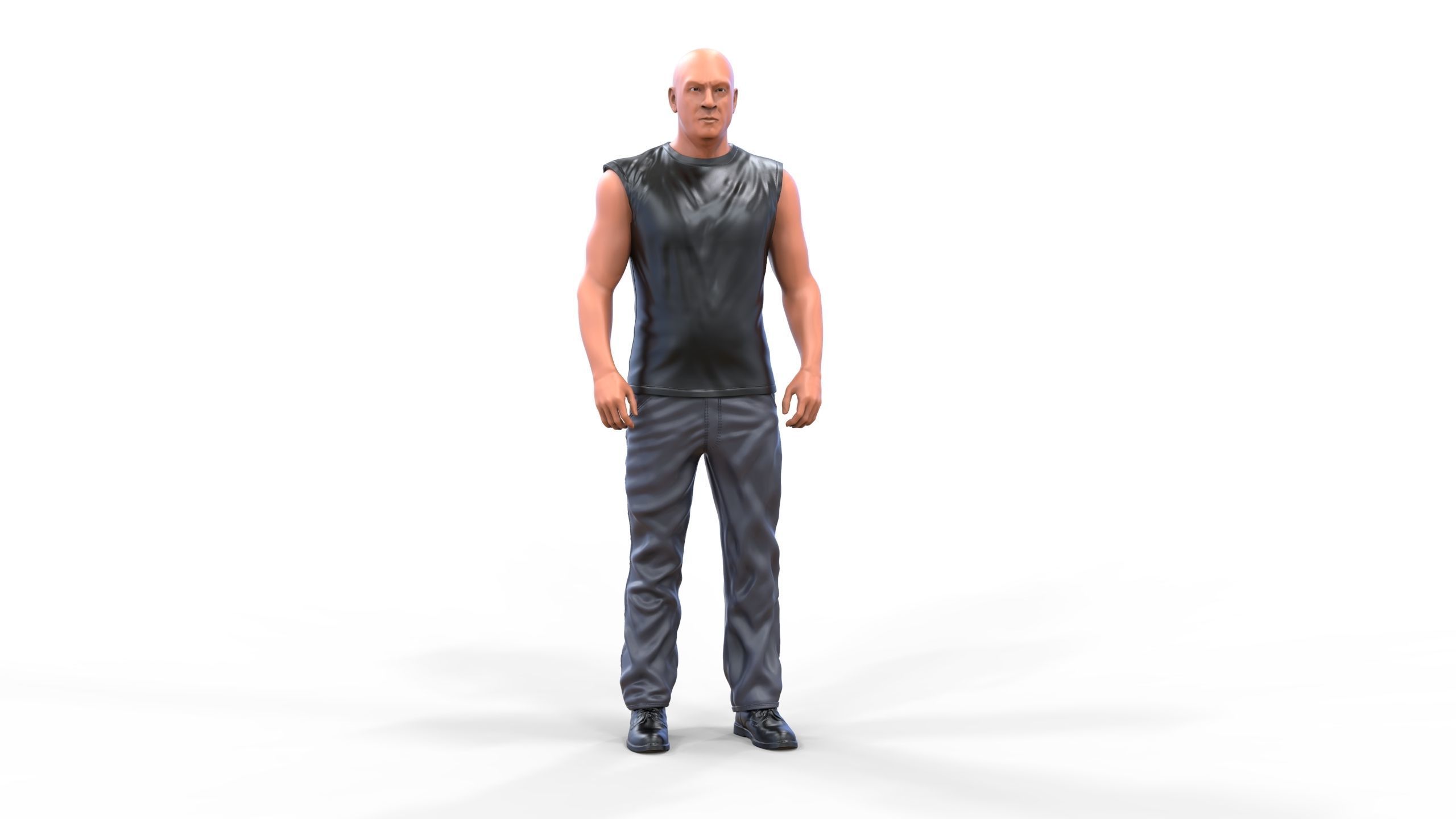 N13 Fast and furious Dominic Toretto 3D print model_4