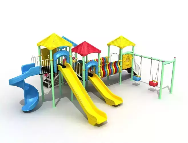 Metal Polythene Playpen 037