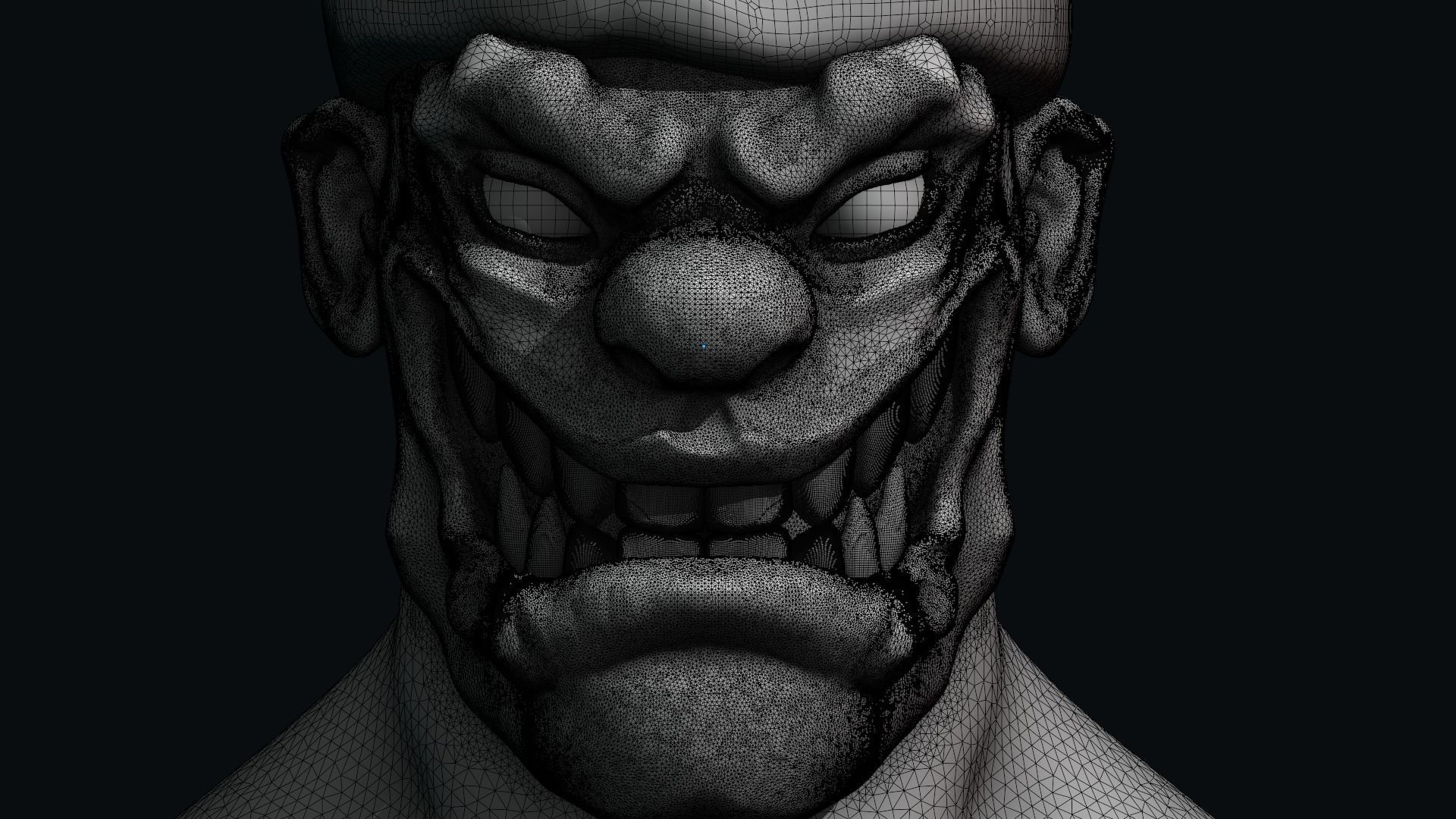 the clown from hell 3D print model_5