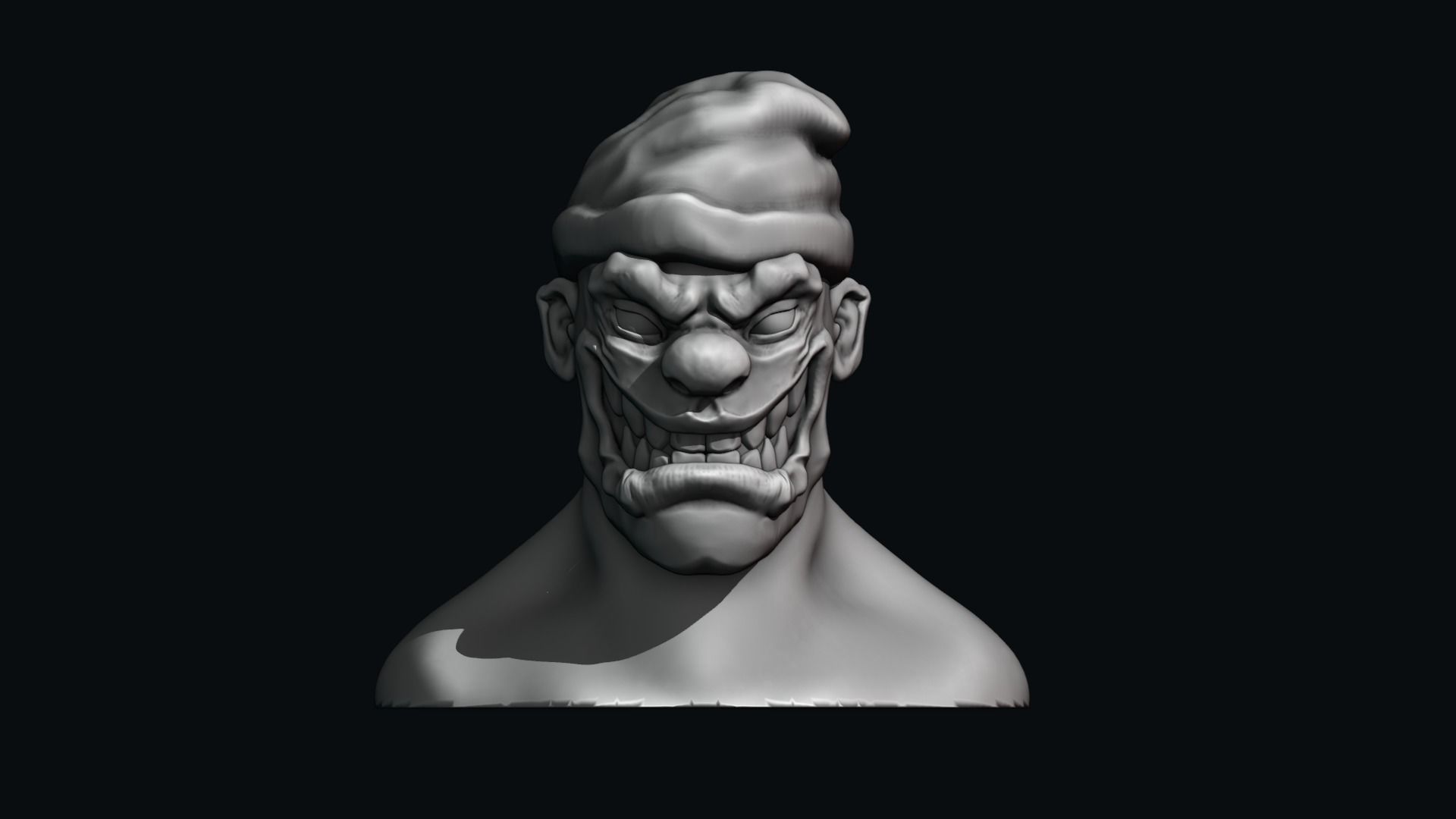 the clown from hell 3D print model_4