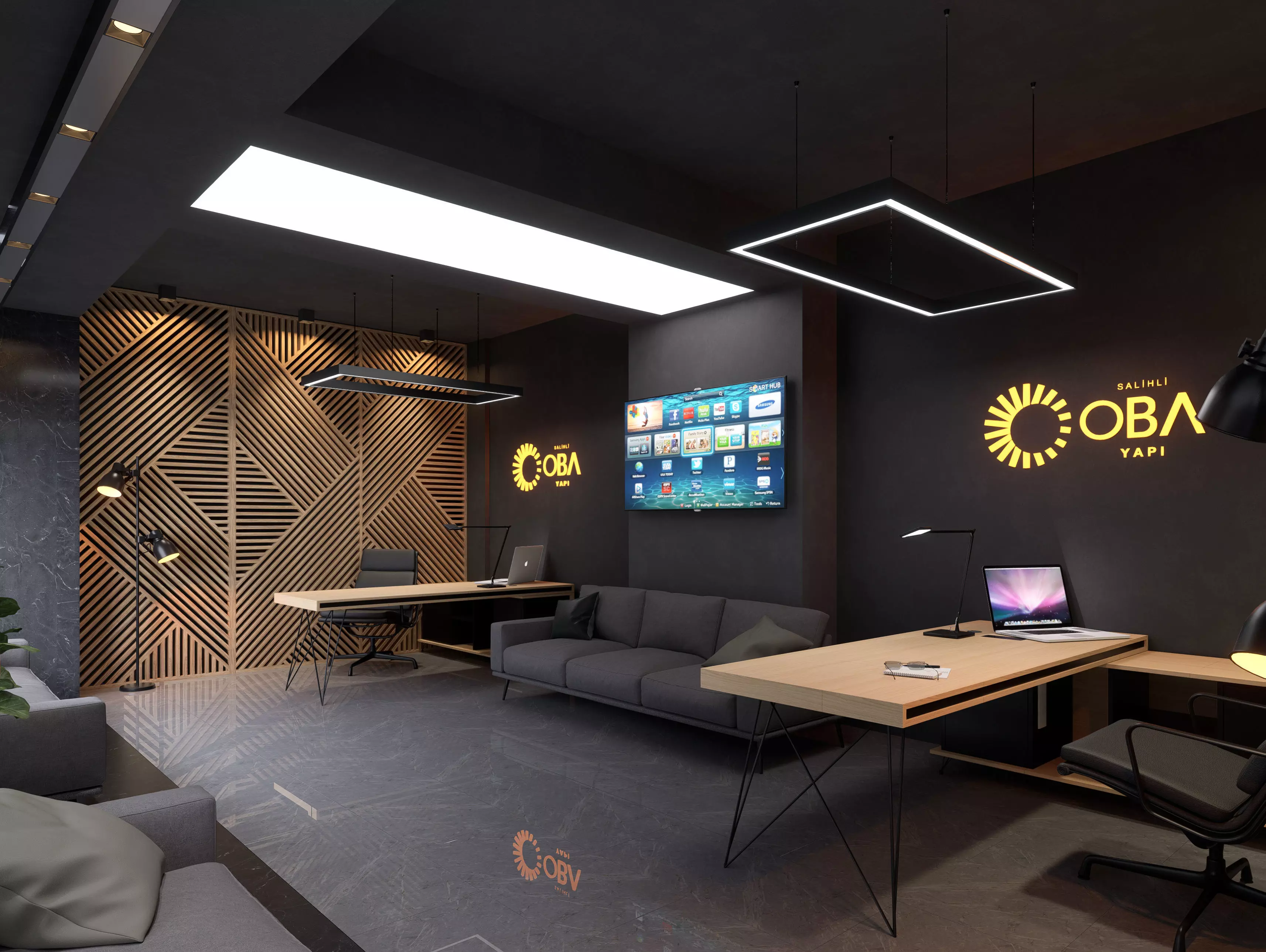 construction company office design 2 3D model