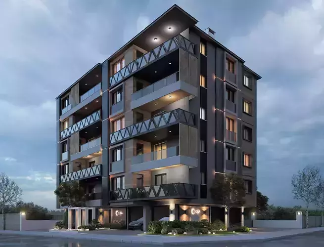 Building apartment design