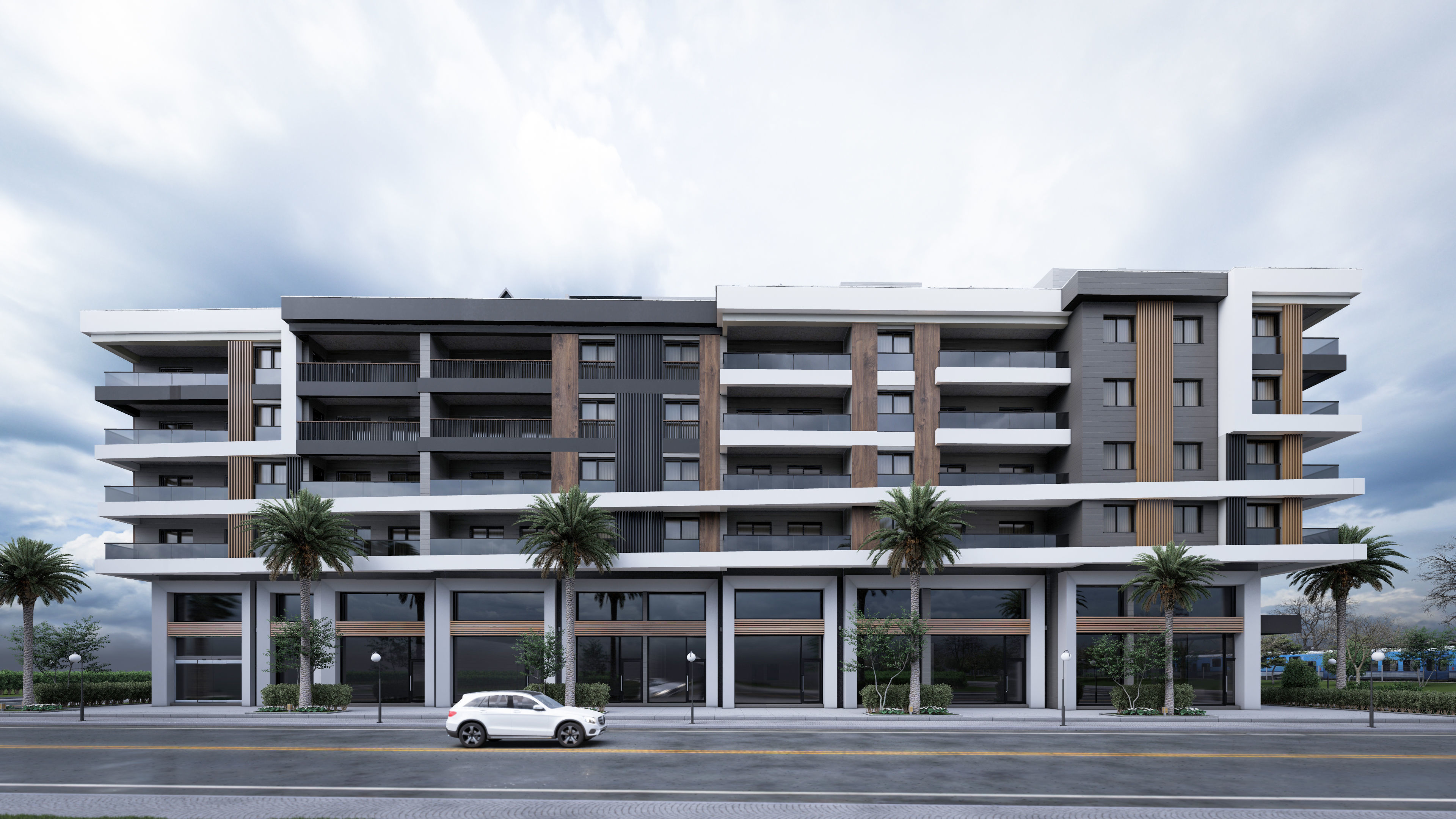 Big garden site project 3D model_4