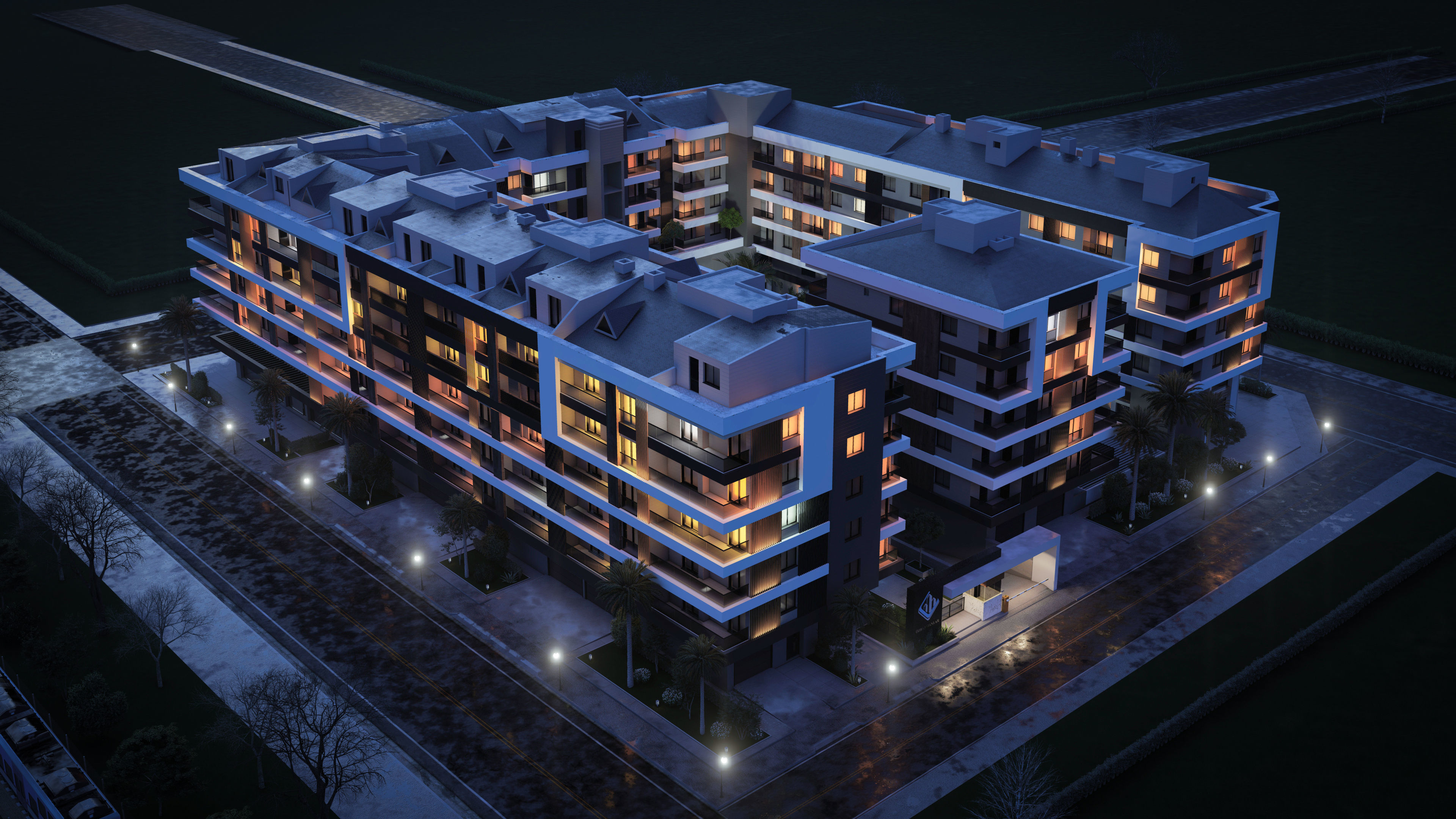 Big garden site project 3D model_12