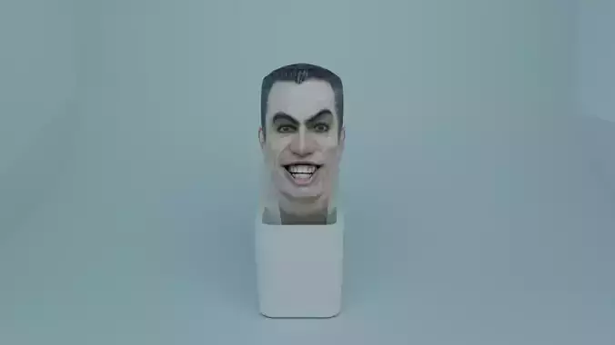 skibidi toilet Boss Toilet 3D model