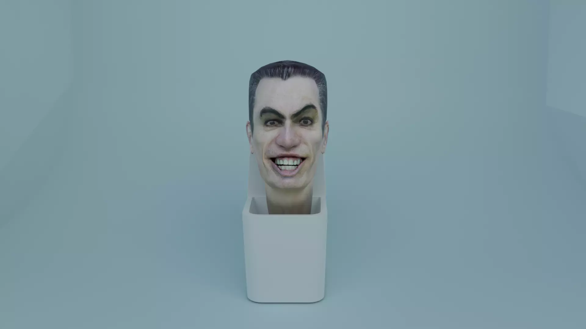 skibidi toilet Boss Toilet 3D model