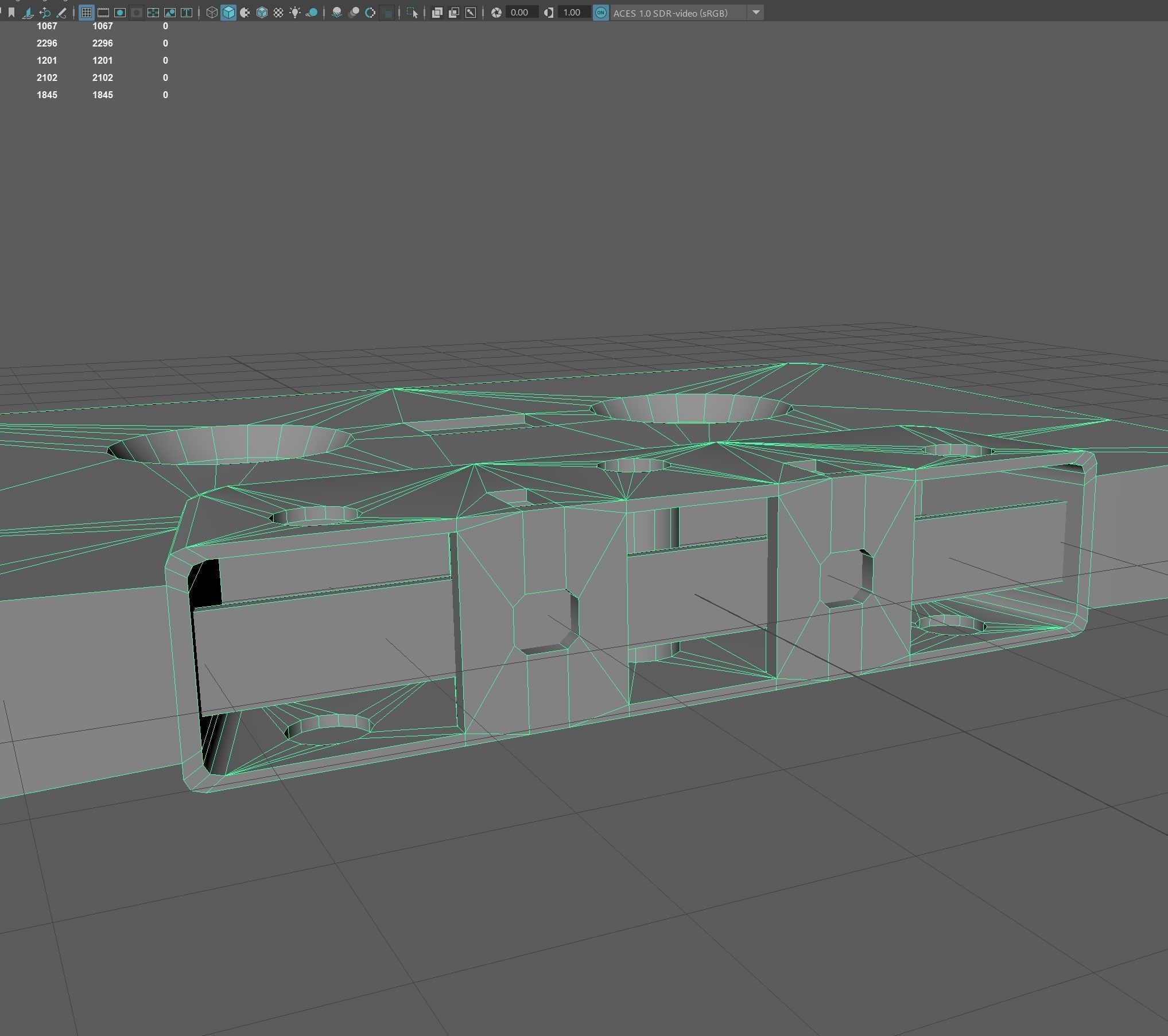 Cassette Low-poly 3D model_6