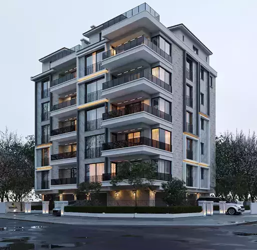 with modern design Apartment project