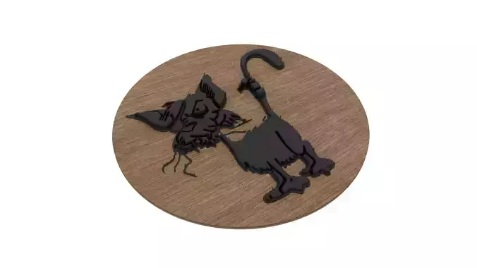 Cat Medallion