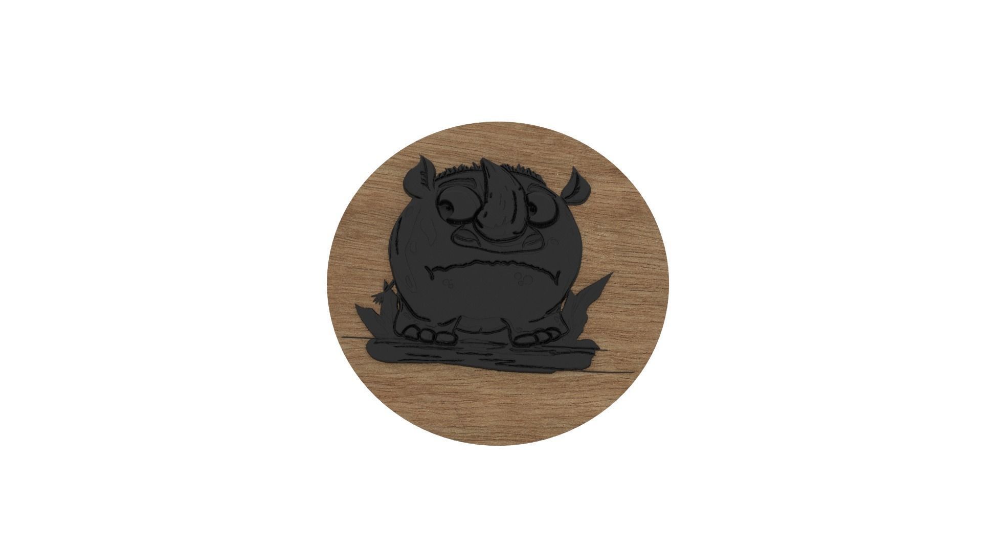 Medallion 3D print model_5