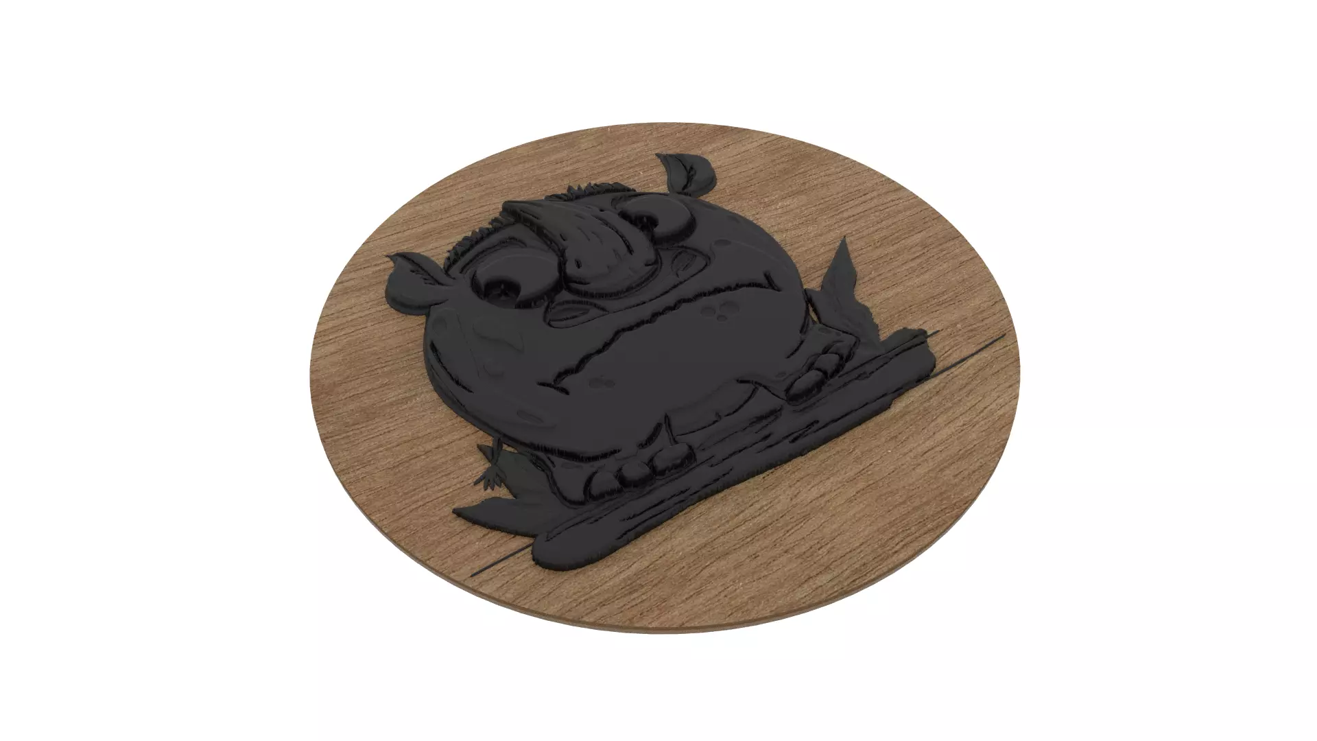 Medallion 3D print model_0