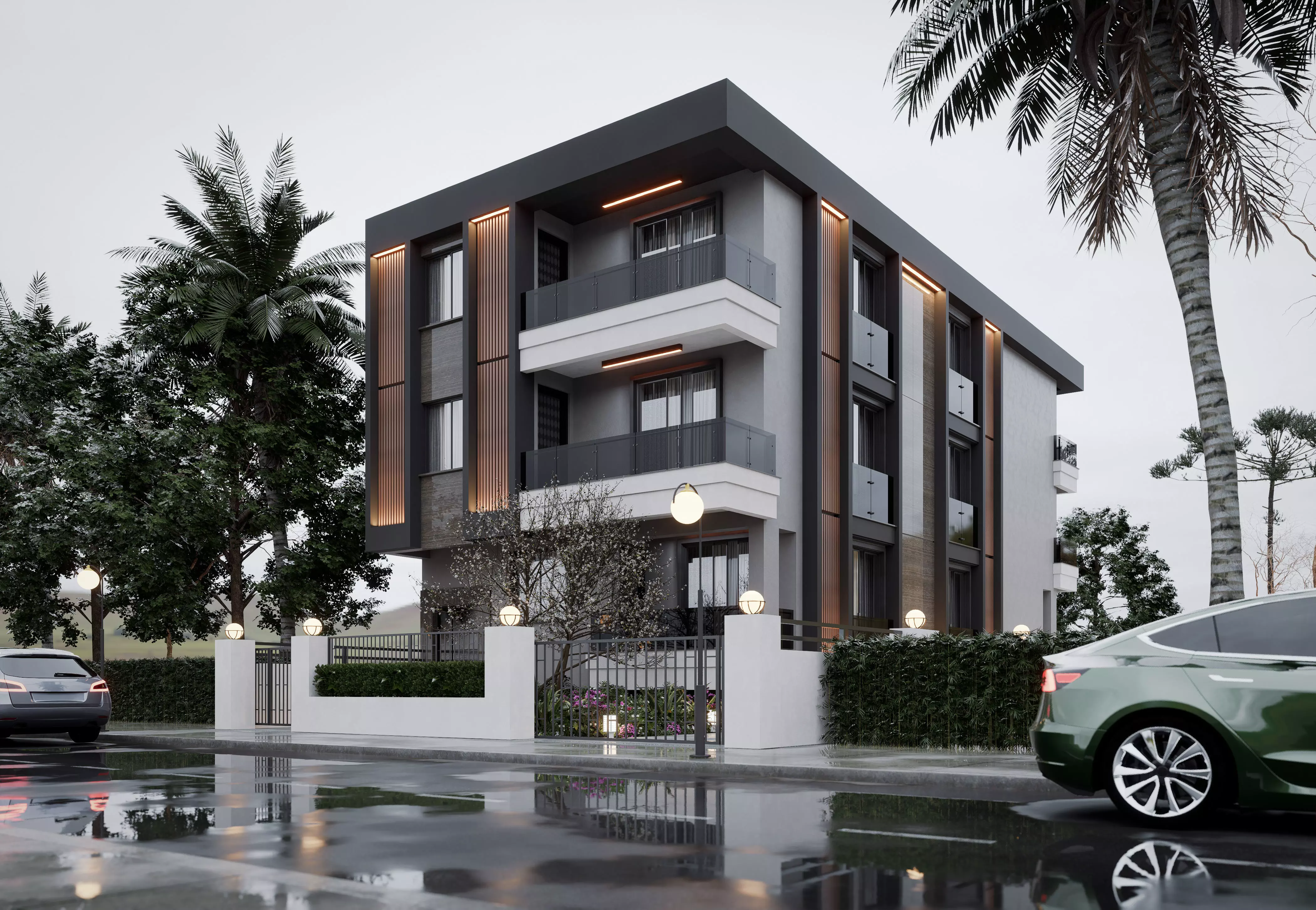 simple building project 3D model