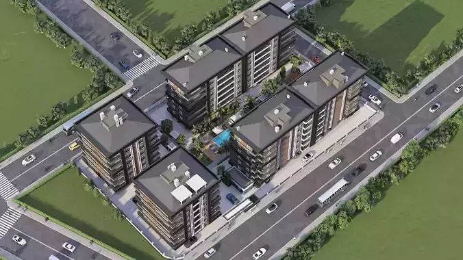 4 Block Big Site Project