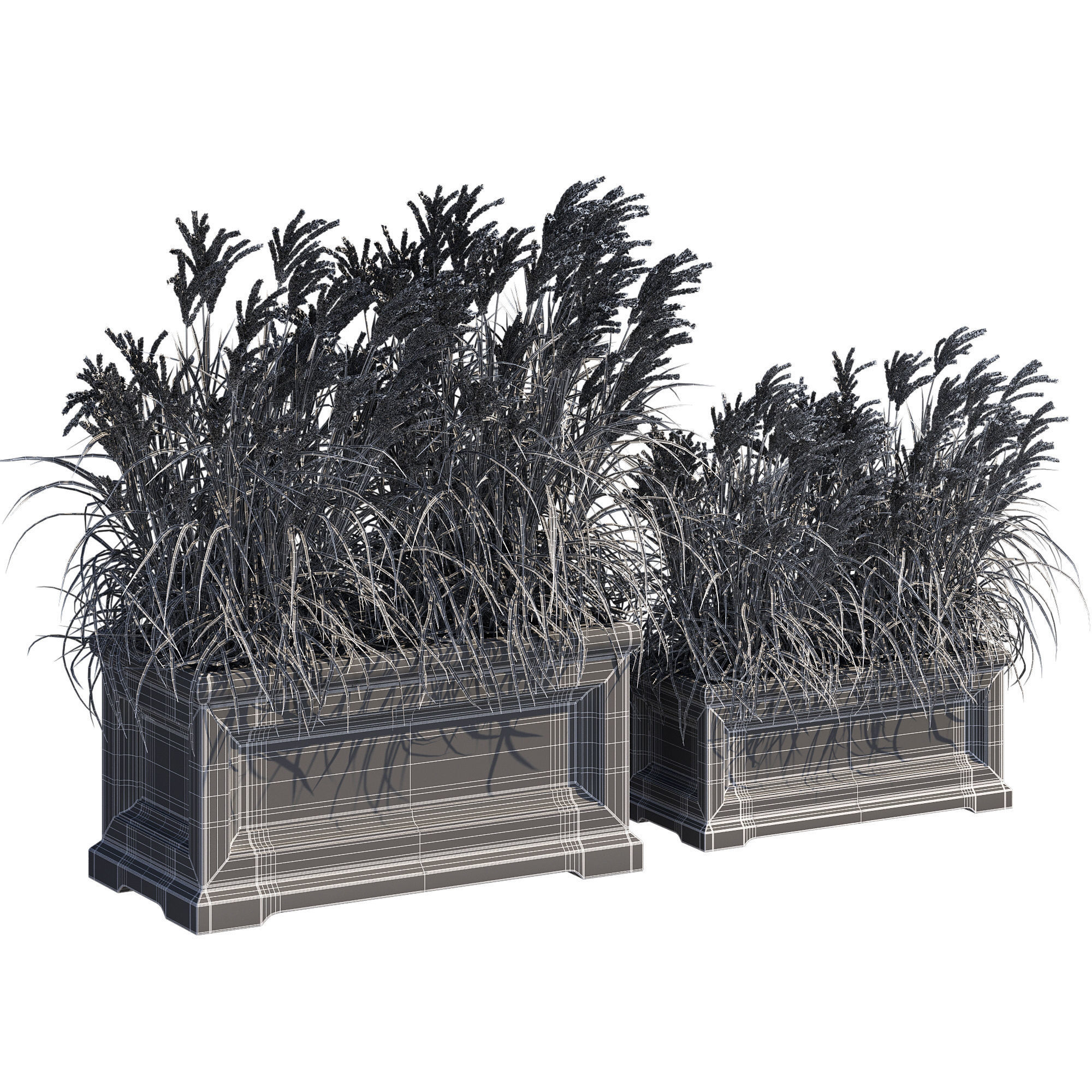 Le Notre Rectangle 3D model_6