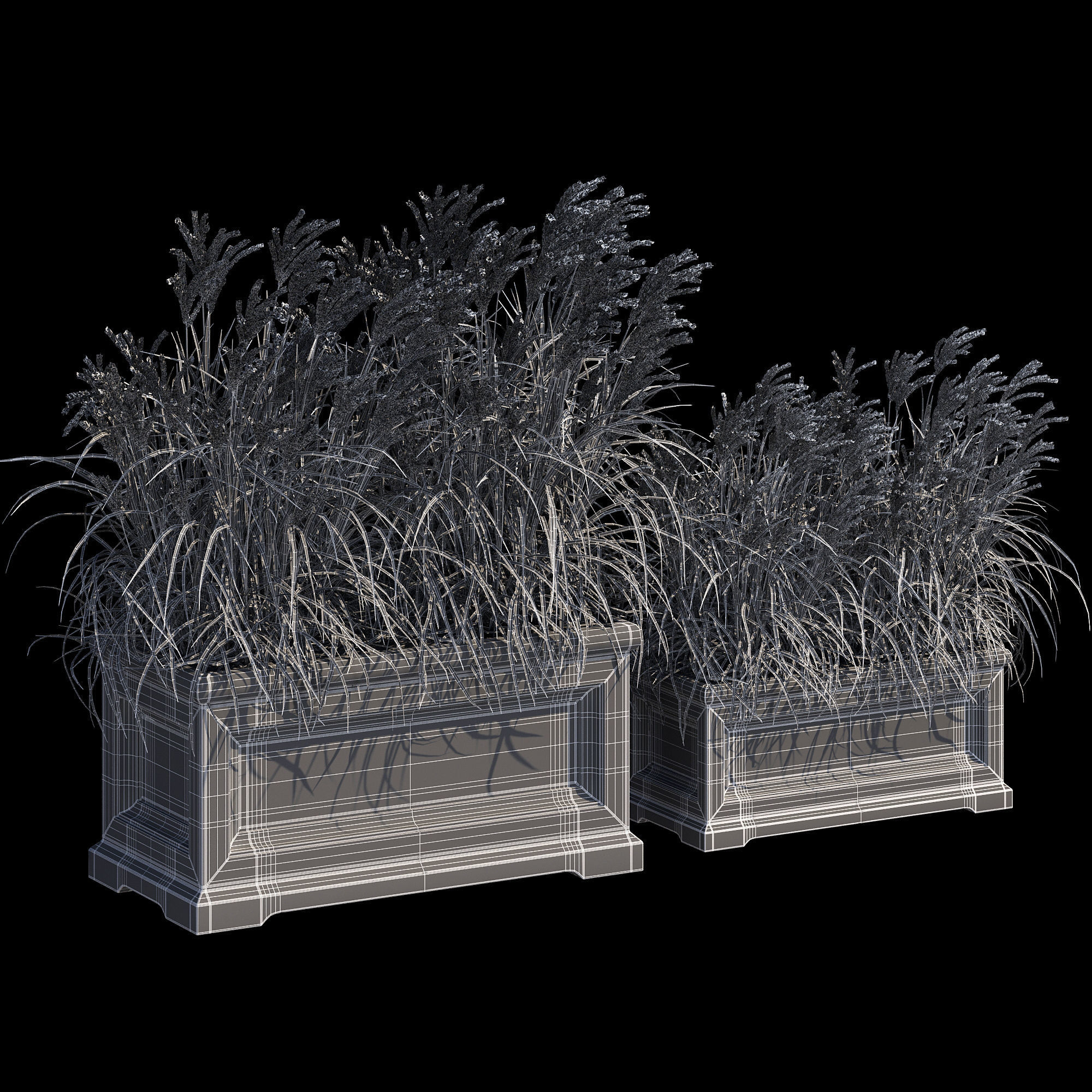 Le Notre Rectangle 3D model_13