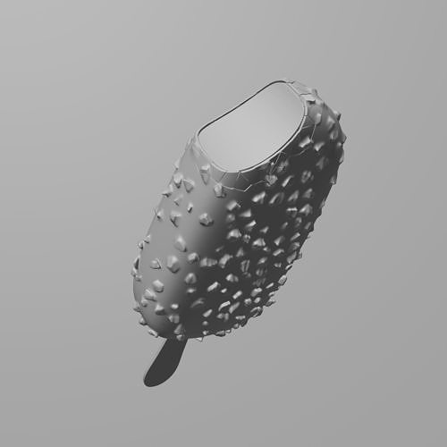 6 Magnum Ice creams  and 2 Scene setups 3D model 5